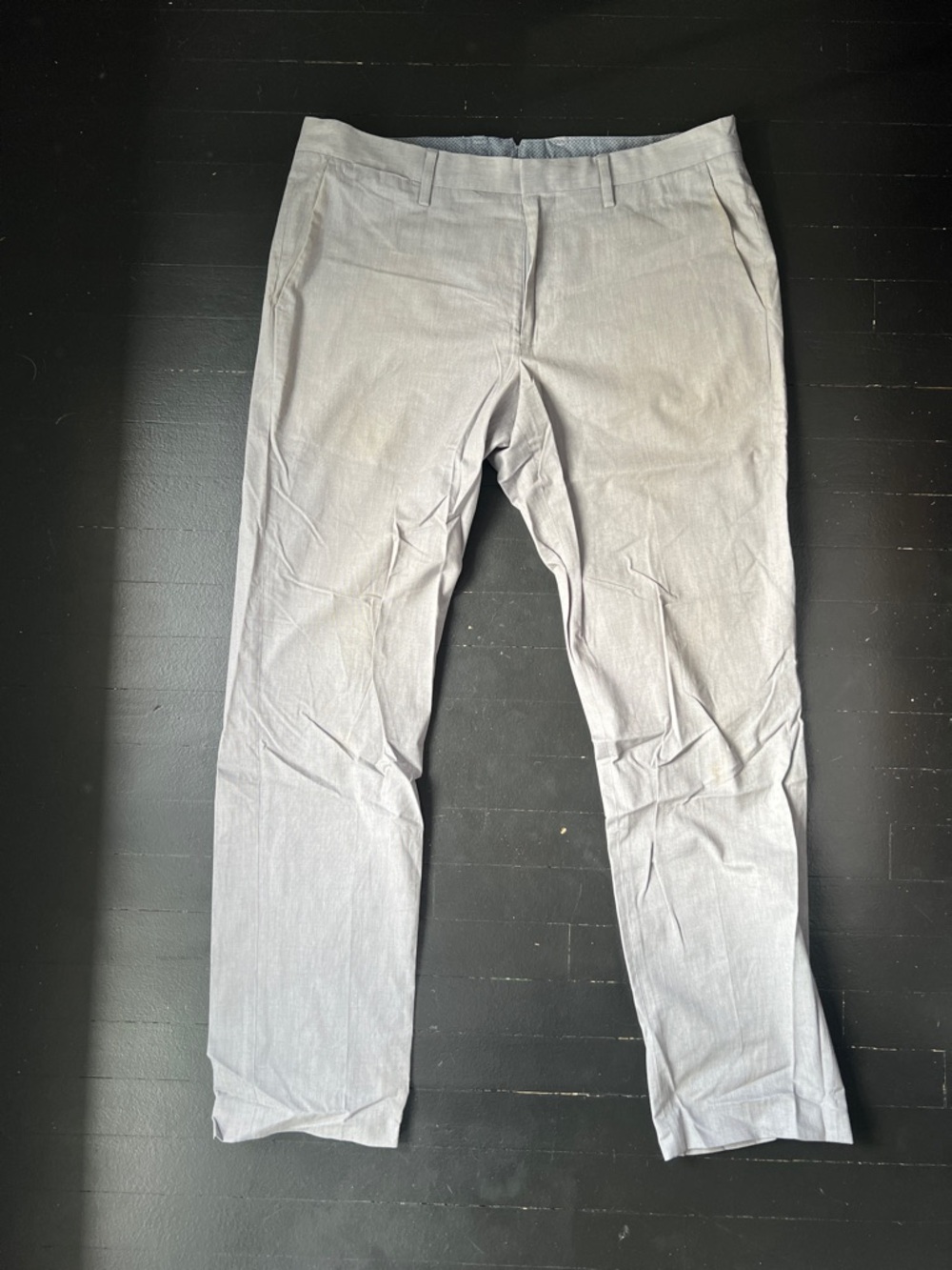 Bonobos Light Gray Dress Pants - Modern Straight